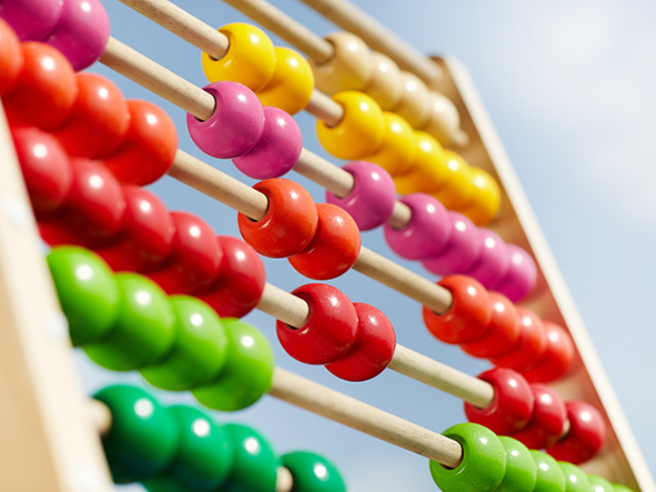 Photo of an abacus.