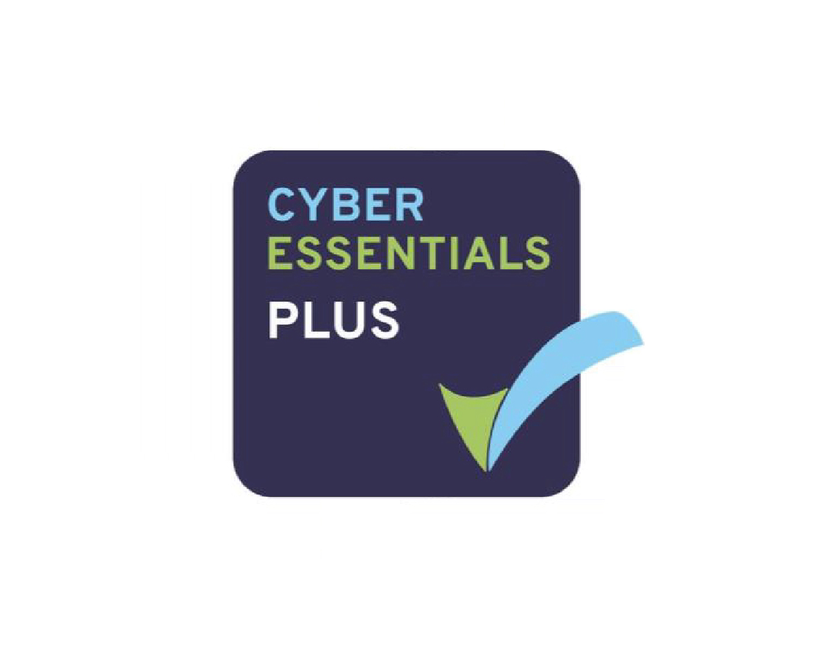 Cyber Essentials plus logo.